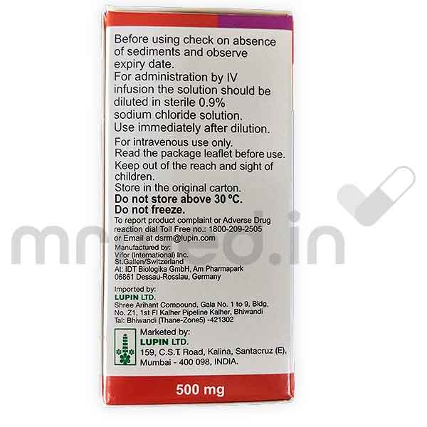 Buy FERINJECT 500MG/10ML INJECTION Online Uses, Price, Dosage